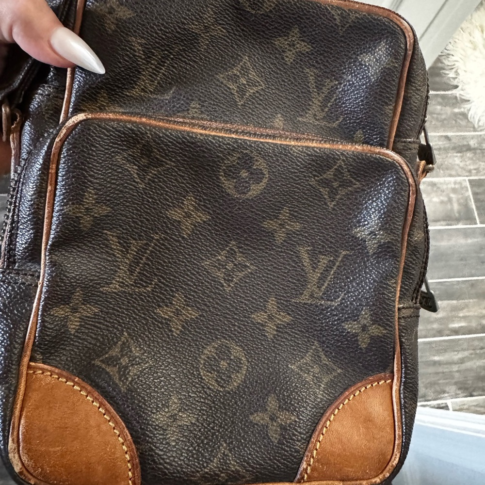 Louis Vuitton Brown Monogram Messenger Bag
